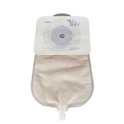 Picture of Cymed MicroSkin - 9" Drainable One-piece Urostomy Bag (Cut to Fit with Plain Barrier)