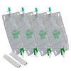 Picture of Bard Dispoz A Bag - 4 Urinary Leg Bags with Flip-Flo Valve and 1 Pair of Fabric Straps