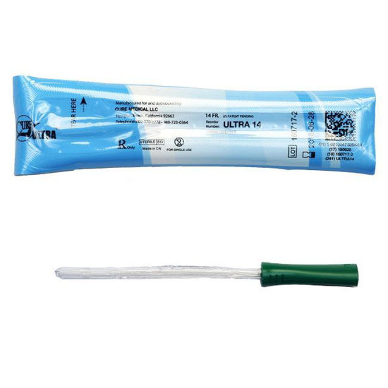 Picture of Cure Ultra - 5" Pre-Lubricated Female Catheter