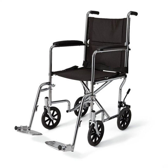 Picture of Medline - Steel Transport Wheelchair