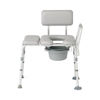 Picture of Medline Combination Padded Transfer Bench and Commode
