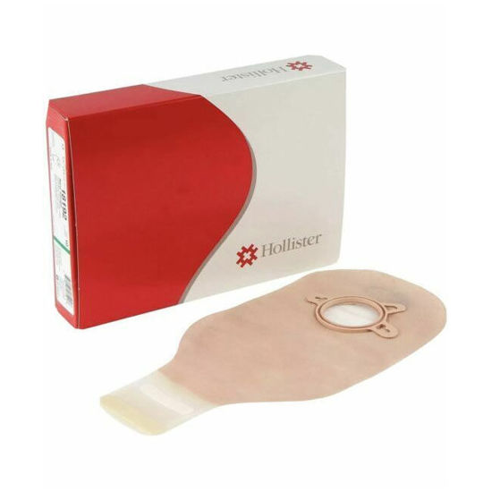 Picture of Hollister New Image - 12" 2-Piece Drainable Ostomy Bag with Filter (Lock n Roll)
