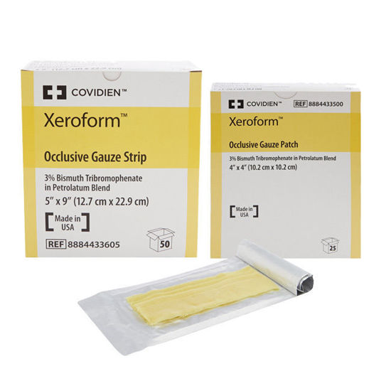 Picture of Covidien Xeroform - Sterile Petrolatum Gauze Dressing