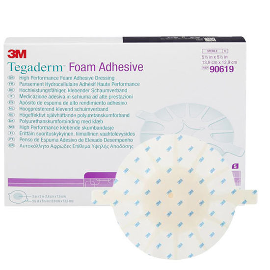 Picture of 3M Tegaderm - Round Foam Adhesive Dressing