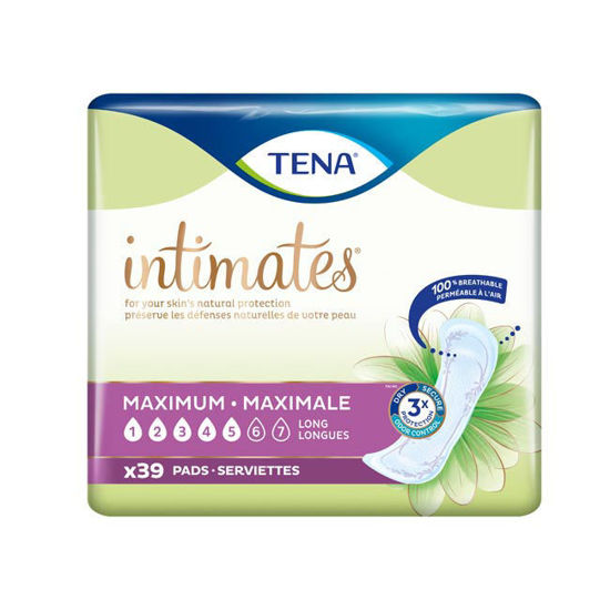 Picture of TENA Intimates Maximum Incontinence Pads, Long Length