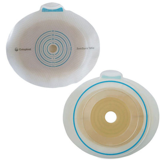 Picture of Coloplast SenSura Mio Click - 2-Piece Ostomy Barrier (Cut to Fit)