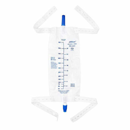 Picture of AMSure Urinary Leg Bag with Twist Valve