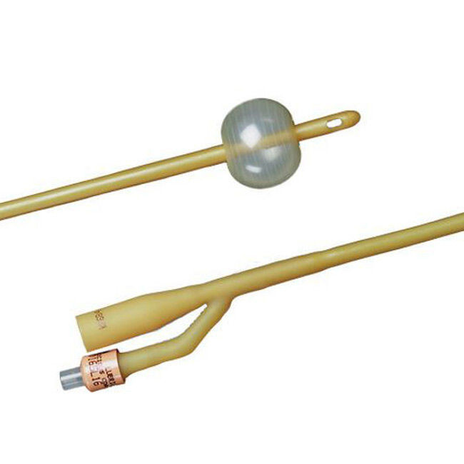 Bard Bardex Lubricath - Latex Foley Catheter