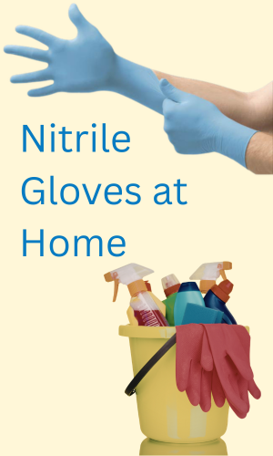 use nitrile gloves for cleaning Nitrile gloves for chores at home