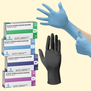nitrile glove sizes