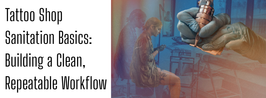 Tattoo Shop Sanitation Basics: Building a Clean, Repeatable Workflow